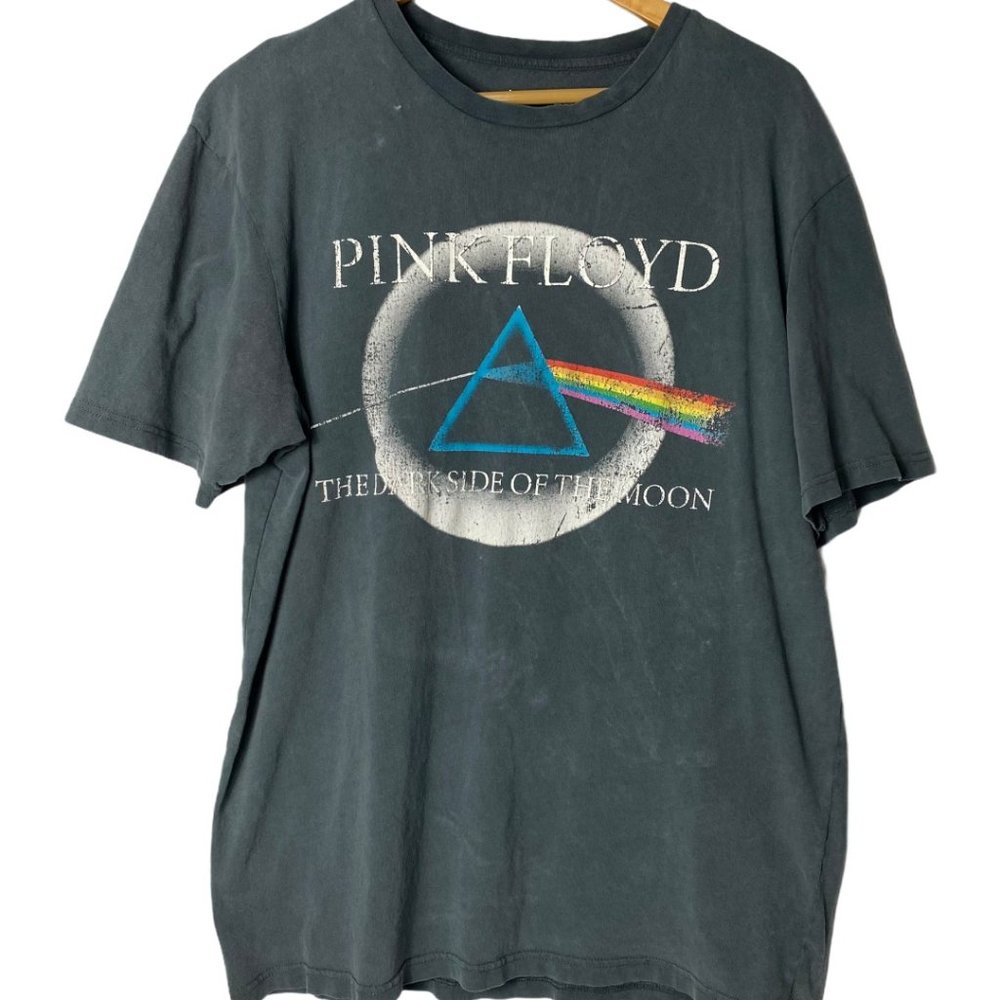 Pink Floyd Dark Side of the Moon Distressed Tee L